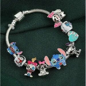 Disney  Lilo And Stitch charm Bracelet